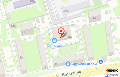 Артель в Ново-Савиновском районе на карте