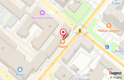 Ресторан Country Chicken на Октябрьской улице на карте