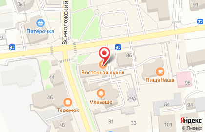 Бистро в Санкт-Петербурге на карте