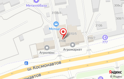 Спец на шоссе Космонавтов на карте