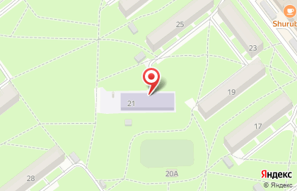 Детский сад №302 в Советском районе на карте