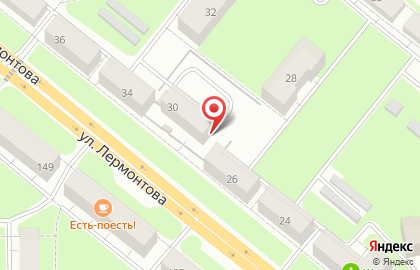 Мемориальная компания на улице Лермонтова на карте