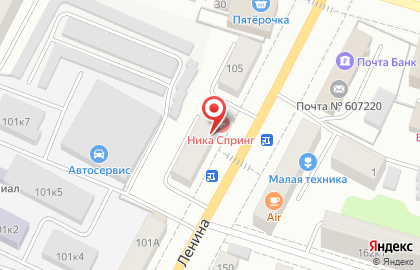 Автоломбард Экспресс-Авто в Нижнем Новгороде на карте