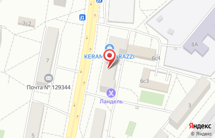 Сервисный центр по ремонту мобильных телефонов Меркурий на улице Лётчика Бабушкина на карте