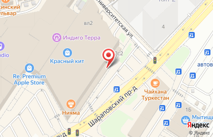 Салон сотовой связи МегаФон в Шараповском проезде на карте