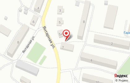 Продуктовый магазин в Калининграде на карте