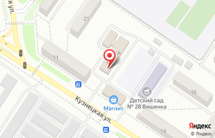Служба доставки Сдэк на Кузнецкой улице на карте