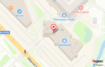 Салон-магазин Модные шторы в Нижнем Новгороде на карте