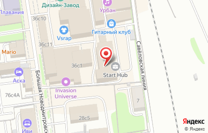 Школа AmoCRM в Бутырском районе на карте