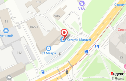 Магазин керамической плитки и керамического гранита Kerama Marazzi в Мотовилихинском районе на карте