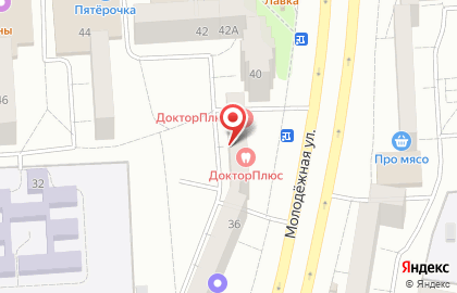 Торгово-сервисная компания Интеграл на Молодёжной улице на карте