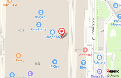 Креатив на улице Котовского на карте