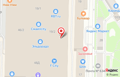 Константа на улице Котовского на карте