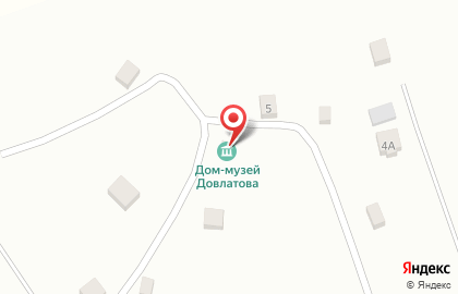 Дом-музей Довлатова на карте