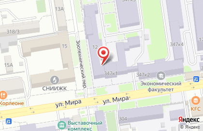 РУДН, Российский университет дружбы народов на карте