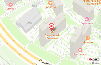Супермаркет Магнит на Комендантском проспекте на карте