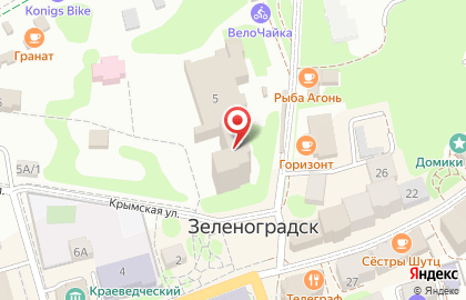 Консультационно-правовой центр на Крымской улице на карте