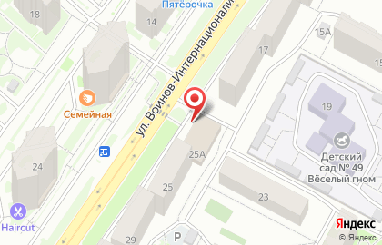Универсам Пятёрочка в Новочебоксарске на карте