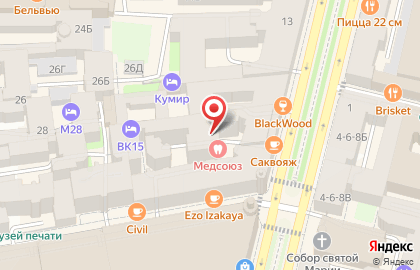 Гостевой дом Арка на карте