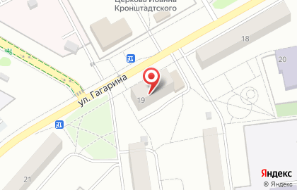 Магазин алкогольной продукции Красное&Белое, магазин алкогольной продукции на улице Гагарина на карте