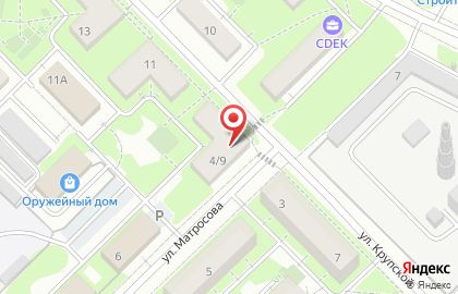 Группа компаний Юмакс на улице Матросова, 4/9 в Мытищах на карте