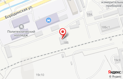 Компания Интерсталь на Бородинской улице на карте