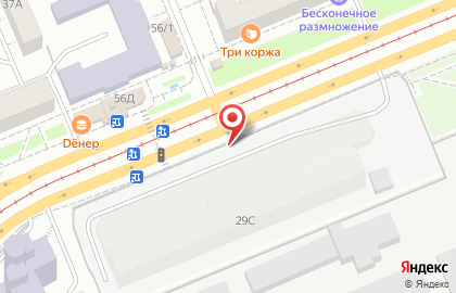 Рекламные щиты (6*3), Ленинский район, Ориентир-М на Инструментальной улице на карте