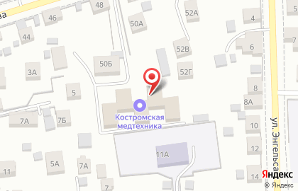 Магазин Костромская медтехника в Костроме на карте