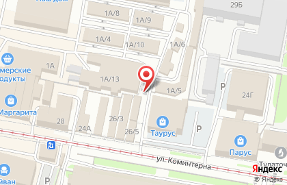 Магазин кондитерских изделий и бакалейных товаров Сладости для радости на карте