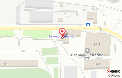 Патп-4 в Орджоникидзевском районе на карте