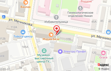 Аптека Юг Фарма на улице Мечникова, 114 на карте