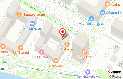 Магазин Белорусские продукты в Новосибирске на карте