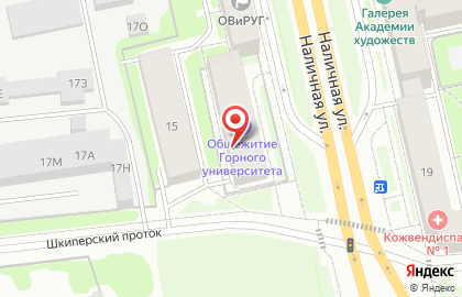Олимп на Наличной улице на карте