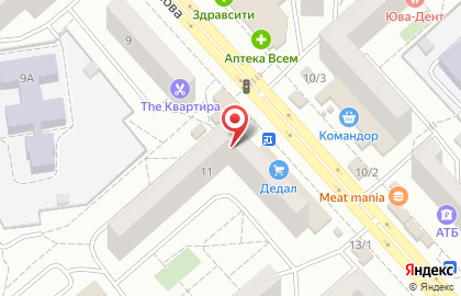 Магазин детских товаров и подгузников Подгузяка на улице Водопьянова на карте