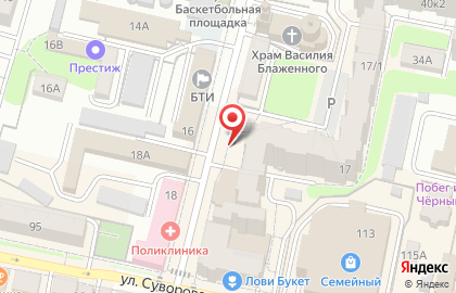Киоск по продаже фруктов и овощей на улице Герцена на карте