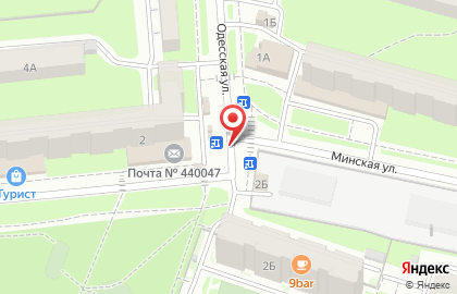 Шиномонтажная мастерская Kalesoff в Октябрьском районе на карте