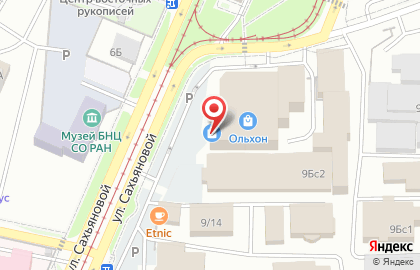 ТЦ Ольхон на карте