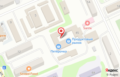 Магазин Калинка на улице 8 Марта на карте