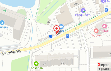 Сеть стрит-фуд кафе Ростерхит на Автомобильной улице на карте