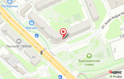 Псковский районный суд на карте