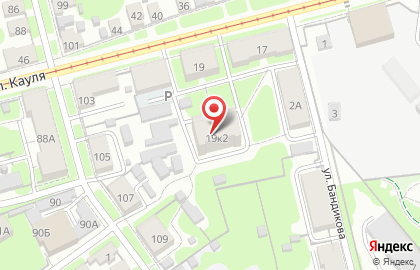 Общежитие в Центральном районе на карте