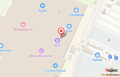 Сотовая компания МТС на Южном шоссе на карте