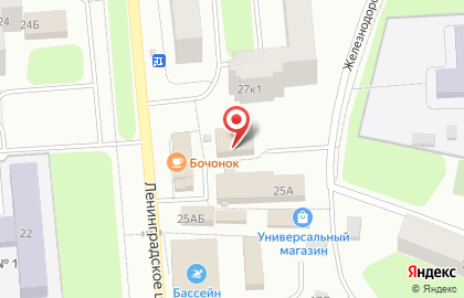 Дикси-петербург на Ленинградском шоссе на карте