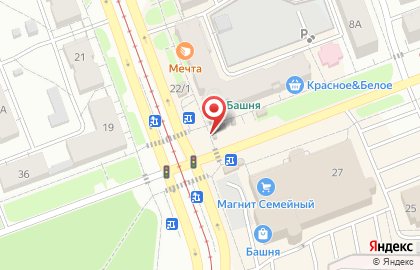 Сеть по продаже печатной продукции Роспечать на улице Горького, 22 киоск на карте