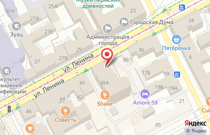 Салон оптики Точка зрения в Ленинском районе на карте
