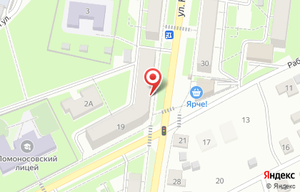 Магазин продуктов в Москве на карте