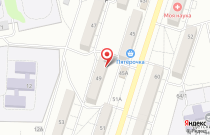 Маска на улице Победы на карте