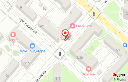 Север чоп на карте