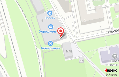 Сервисный центр Tint Studio на Зеленогорской улице на карте