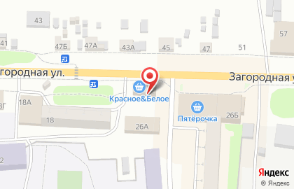 Красное & Белое в Твери на карте